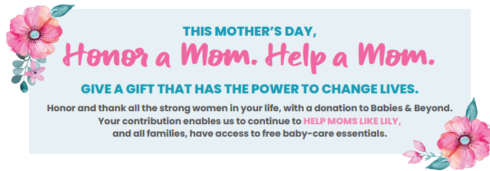 Honor a Mom, Help a Mom ad