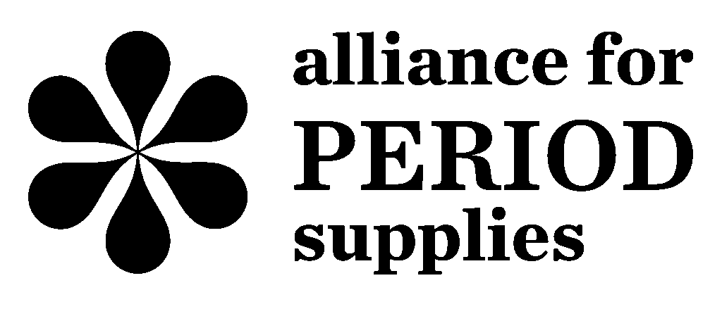 Logo for "alliance for PERIOD supplies"